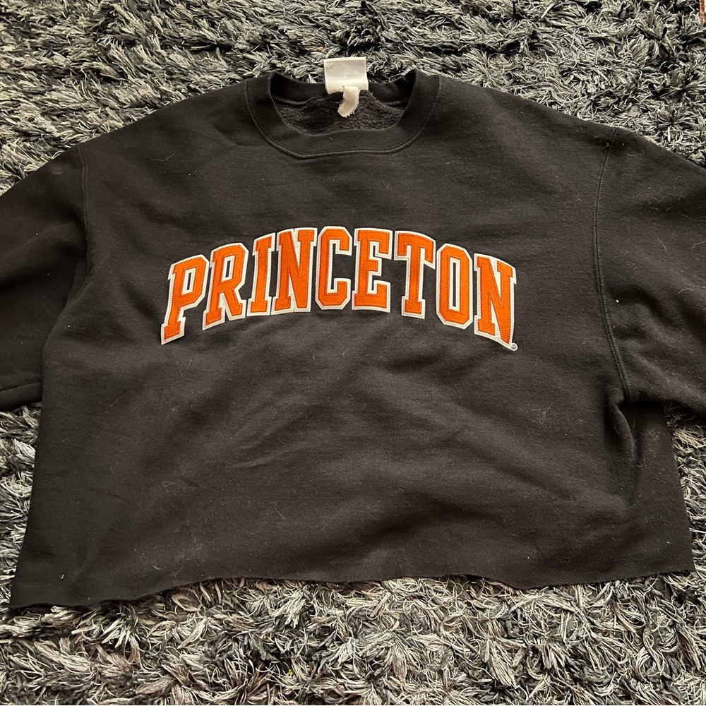 Princeton Crop Sweatshirt